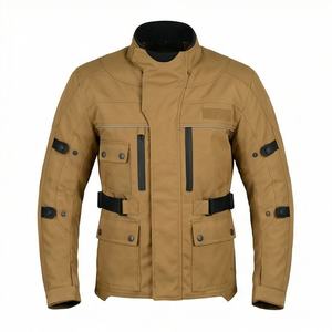 Chaqueta de Motociclista de Cuero Genuino para Hombre de la Mejor Calidad, Nueva Colección de Invierno, Chaquetas de Motocicleta con Protecciones Desmontables Personalizadas - Product Image 1
