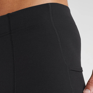 Leggings de Compresión Largos para Hombre, Negros, Cintura Elástica, Spandex, Poliéster, Secado Rápido - Product Image 5
