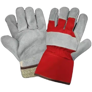 Gants de sécurité robustes de qualité supérieure pour grimpeurs canadiens, résistants aux coupures, avec doublure en Dyneema et en cuir de vachette pleine fleur - Product Image 6