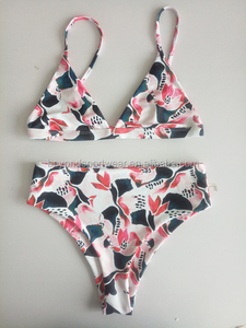 Último Diseño de Bikini Brasileño Sexy de Spandex/Nylon para Mujer - Marca Privada, Sin Costuras, Ligero, Conjunto Mini de 2 Piezas - Product Image 6