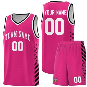 Uniformes de baloncesto al por mayor baratos, conjuntos de camisetas de baloncesto 100% poliéster con logotipo personalizado para hombre - Product Image 5