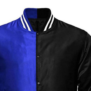 <b>Men's</b> High Street Style <b>Waterproof</b> Satin <b>Jackets</b> Latest Fashion OEM Service Wholesale <b>Cheap</b> Price Lettermen <b>Jacket</b> For <b>Man</b> - Product Image 4