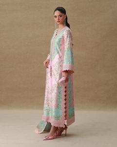 Robes décontractées pakistanaises et indiennes de qualité supérieure pour femmes, Nouveautés 2026, Salwar Kameez en tissu Lawn, ODM 2012 - Product Image 5