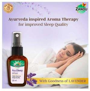 Spray ayurvédique pour le sommeil, repos profond rapide, solution aux extraits naturels de plantes, 22 ml, thérapie apaisante, soutien à la relaxation, bien-être, équilibre - Product Image 4