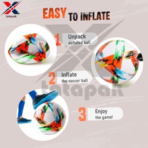 Ballon de football professionnel de taille officielle 5, en TPU, toucher doux, durable, pour entraînement en intérieur et en extérieur, prix de gros - Product Image 2