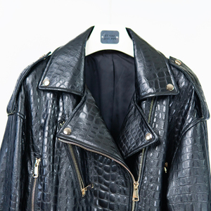 Color Fashionable Women <b>Leather</b> <b>Jackets</b> Genuine <b>Leather</b> <b>Jacket</b> for Winter Wear - Product Image 3