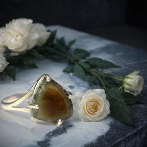 925 Sterling Silver Watermelon Tourmaline <b>Ring</b> Handmade Bezel Setting Ethnic Style for Women & Children Wedding & Party Wear - Product Image 3