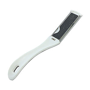Râpe à pieds en acier à haute teneur en carbone UBI, outil de pédicure professionnel, éliminateur de callosités double face, outil durable pour le soin des pieds avec manche long - Product Image 3