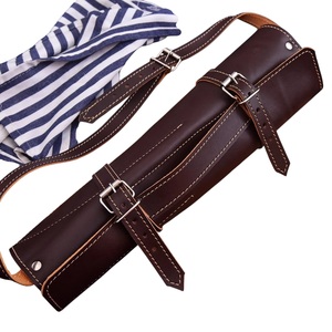 Ensemble de couteaux de chef en acier Damas à cinq pièces Nordic Forge, manches en bois Pakka, ambidextres, durables, tranchants, personnalisés, OEM, faits à la main, avec sac de transport - Product Image 6