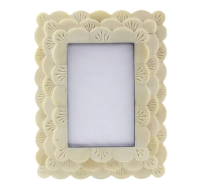 Customizable Classic Bone Inlay Round Photo <b>Frame</b> for Home Hotel Living Room Decoration in India - Product Image 5