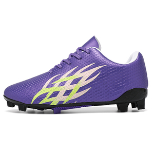 Botas de Fútbol de Alta Calidad para Niños, Antideslizantes, Resistentes al Desgaste, con Gráficos de Llamas, para Entrenamiento de Primavera - Product Image 1