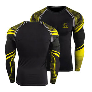 High Quality <b>Men</b> <b>Compression</b> <b>Shirts</b> Moisture Wicking Lightweight Sports Wear <b>Compression</b> <b>Shirt</b> For Adult <b>Men</b> - Product Image 5