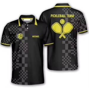 IRSA SPORTS T-shirt de sport unisexe toutes saisons pour pickleball, personnalisable par sublimation, respirant, écologique, en Spandex/Coton, manches courtes - Product Image 3