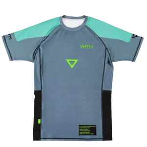 Camiseta de compresión de manga larga con estampado personalizado para MMA, BJJ, grappling y fitness para hombres - Product Image 3