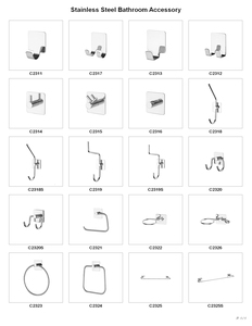 Stainless steel High Quality <b>bathroom</b> kitchen dual robe <b>hook</b> - Product Image 5