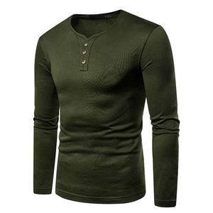 Derniers modèles de t-shirts à manches longues en coton 100% tricoté, poids lourd, écologiques, vente en gros, impression par sublimation, service OEM - Product Image 2