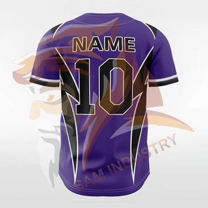Maillots de baseball à la mode, design unique, impression par sublimation, logo d'équipe, nom, numéro, vente chaude - Product Image 3