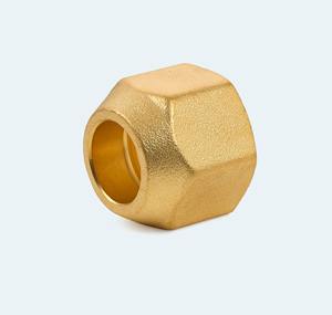 Adaptador de latón de precisión con tuerca de reducción de 3/4 a 5/8, SAE 45 grados, para HVAC, refrigeración, hidráulica comercial y línea de combustible - Product Image 4