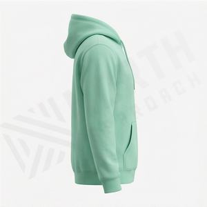 Sudaderas con Capucha de Manga Larga para Hombre, 100% Algodón, Color Sólido Personalizado, Premium, Talla Grande, Cómodas, Marca Privada, para Adultos, Gruesas - Product Image 3