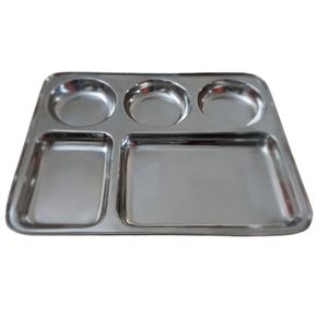 Cloison en acier inoxydable Thali utilisé dans les Occasions - Product Image 2