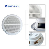 Haut-parleurs de plafond étanches IP55 Son étanche et de haute qualité pour la maison ou le commerce Haut-parleur de plafond