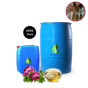 Huile Essentielle de Géranium Biologique Certifiée (Pelargonium Graveolens) Distillée à la Vapeur, Arbre à Thé 100% Pur Qualité Supérieure Personnalisée - Product Image 1