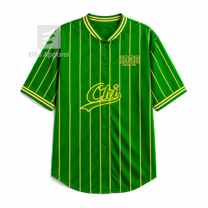 เสื้อยืดชมรมพี่น้องหญิงชื่อ Custom Chi Eta Phi แขนสั้น พิมพ์โลโก้ด้านหน้า สีเขียวและเหลืองลายทาง สำหรับผู้หญิง เสื้อผ้าสไตล์กรีก - Product Image 1