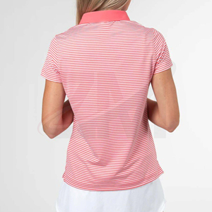 Camiseta Polo Informal de Algodón para Mujer, Manga Corta, Corte Regular, Tejido Transpirable y Suave, Estilo Casual Elegante para Uso Diario de Verano - Product Image 2