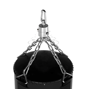 Sac de frappe en cuir PU robuste et écologique de 2 kg pour l'entraînement de kickboxing et de MMA - Product Image 4