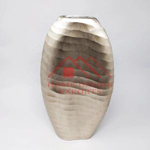 Latest Design Modern Home <b>Decorative</b> Metal Table Decor <b>Vase</b> for Home Modern Home Decor Aluminium Nickel Plating Table <b>Vase</b> - Product Image 6