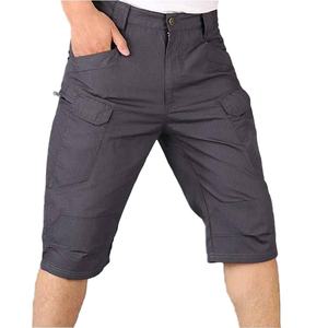 Pantalones Cortos Casuales para Hombre, Nuevos, de Primera Calidad, Elegantes, Transpirables, Mezcla de Poliéster y Algodón, Ligeros, Cintura Elástica, para Uso Diario en Verano - Product Image 5