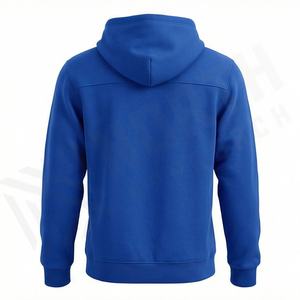 Sweat-shirt à capuche oversize vierge pour homme, style streetwear, en molleton épais de qualité supérieure, personnalisable, chaud, couleur personnalisée - Product Image 2