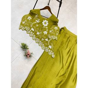 Diseñador Indo Western Prom Vestidos Elegante Fiesta Desgaste con Secuencia Bordado Trabajo - Product Image 4