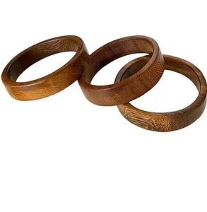 กำไลข้อมือไม้ธรรมชาติทำมือ เครื่องประดับรักษ์โลก แฟชั่นสำหรับผู้หญิงและเด็กผู้หญิง - Product Image 4