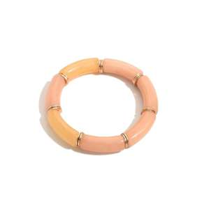 Brazalete de Resina Multicolor de Moda, Brazalete Colorido con Dijes para Mujer, Regalo de Joyería - Product Image 2