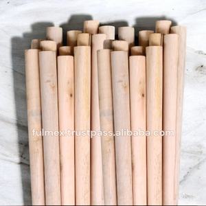 Manijas de escoba portátiles duraderas ecológicas de alta calidad, Natural palo de madera, madera de eucalipto, tamaños personalizados, escobas, recogedores - Product Image 5