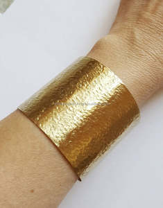 Greek Golden Cuff Bracelet,Summer Elegant Golden Cuff Bracelet - Product Image 2
