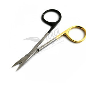 Tijeras Quirúrgicas de Acero Inoxidable para Iris / Tijeras de Punta Recta Reutilizables para Cirugía, Instrumentos Médicos - Product Image 4