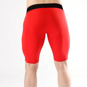 Pakistan Custom High Street Style Bodybuilding <b>Compression</b> <b>Shorts</b> for <b>Men</b> Solid Pattern <b>Compression</b> <b>Shorts</b> - Product Image 3