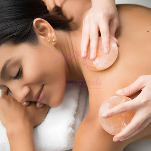Piedras de masaje de sal rosa del Himalaya de la mejor calidad, set de regalo para spa, piedras de masaje de sal rosa del Himalaya para terapia de relajación - Product Image 5