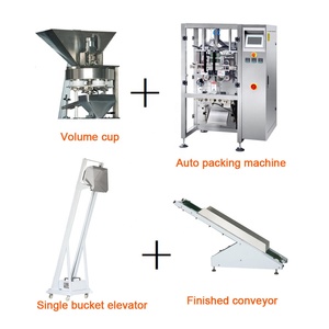 เครื่องบรรจุแบบถ้วยระบบลม ปริมาตร 100 กรัม-1 กิโลกรัม เครื่องบรรจุน้ำตาลและเกลืออัตโนมัติ - Product Image 2