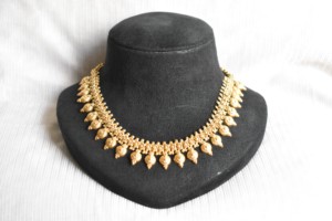 Collar para Mujer, Chapado en Oro, Cadena Ajustable de Latón, Joyería de Diseño de Moda al por Mayor - Product Image 1