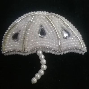 Broche de Moda Artístico y Elegante, Bordado a Mano con Cuentas de Lujo, para Decoración de Ropa Elegante - Product Image 5