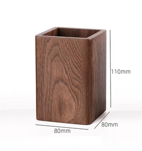 Porte-crayons en bois, support à stylos en bois - Product Image 3