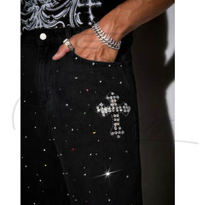 Pantalones Cortos de Mezclilla para Hombre, de Secado Rápido, a la Moda, Tallas Grandes, Venta al Por Mayor, Personalizables - Product Image 6