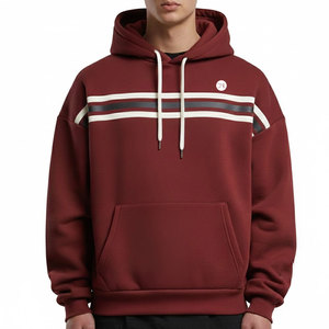 New Arrival Heavyweight Hoodie For Men <b>Thick</b> <b>Fleece</b> Cotton Pullover Hooded Warm Casual Streetwear Winter Fashion Wear - Product Image 1