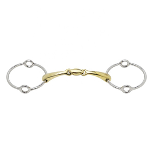 Bocado de Doble Articulación de Acero Inoxidable para Caballo, Modelo SP-70140, el Más Vendido, Marca Personalizada - Product Image 3