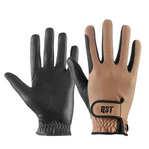 Guantes ecuestres profesionales para montar a caballo, cuero Premium personalizado para hombres, guantes antideslizantes para montar a caballo, guante de dedo completo - Product Image 4