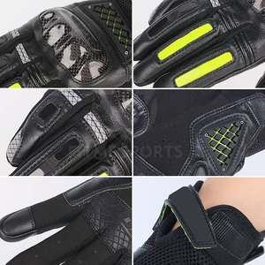Wholesale High Quality <b>Touch</b> Screen Waterproof Breathable Leather Motorbike Racing <b>Gloves</b> for Cycling Sports Hand Safety - Product Image 3