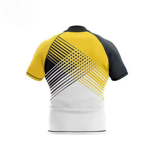 Custom Durable Rugby Jerseys-Team Apparel for Clubs with Plus Size Option UV Protection & Moisture-Wicking - Product Image 2